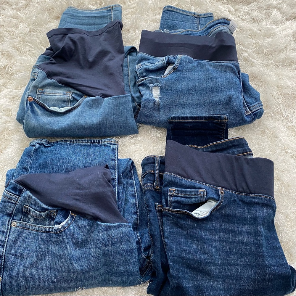 Bundle Maternity Jeans Size 10 Short Petite